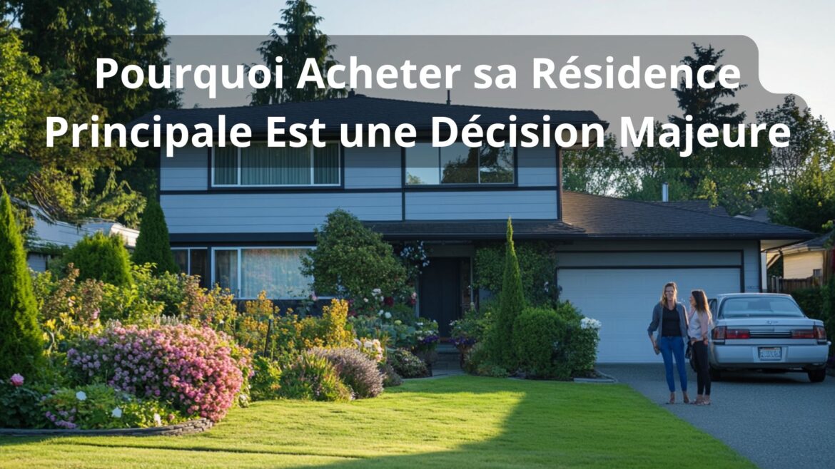 Pourquoi Acheter sa Résidence Principale Est une Décision Majeure